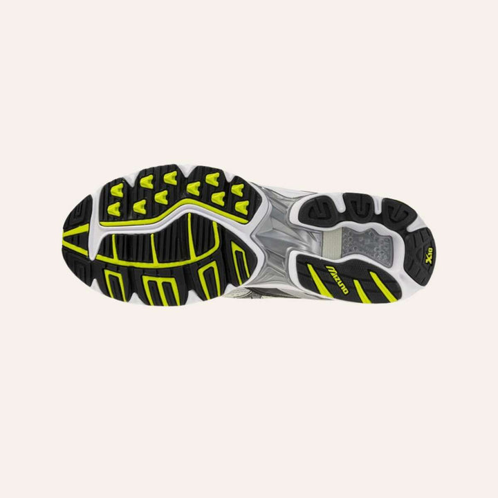 Mizuno Wave Rider 10 Snow White/Black/Sylvan Green W