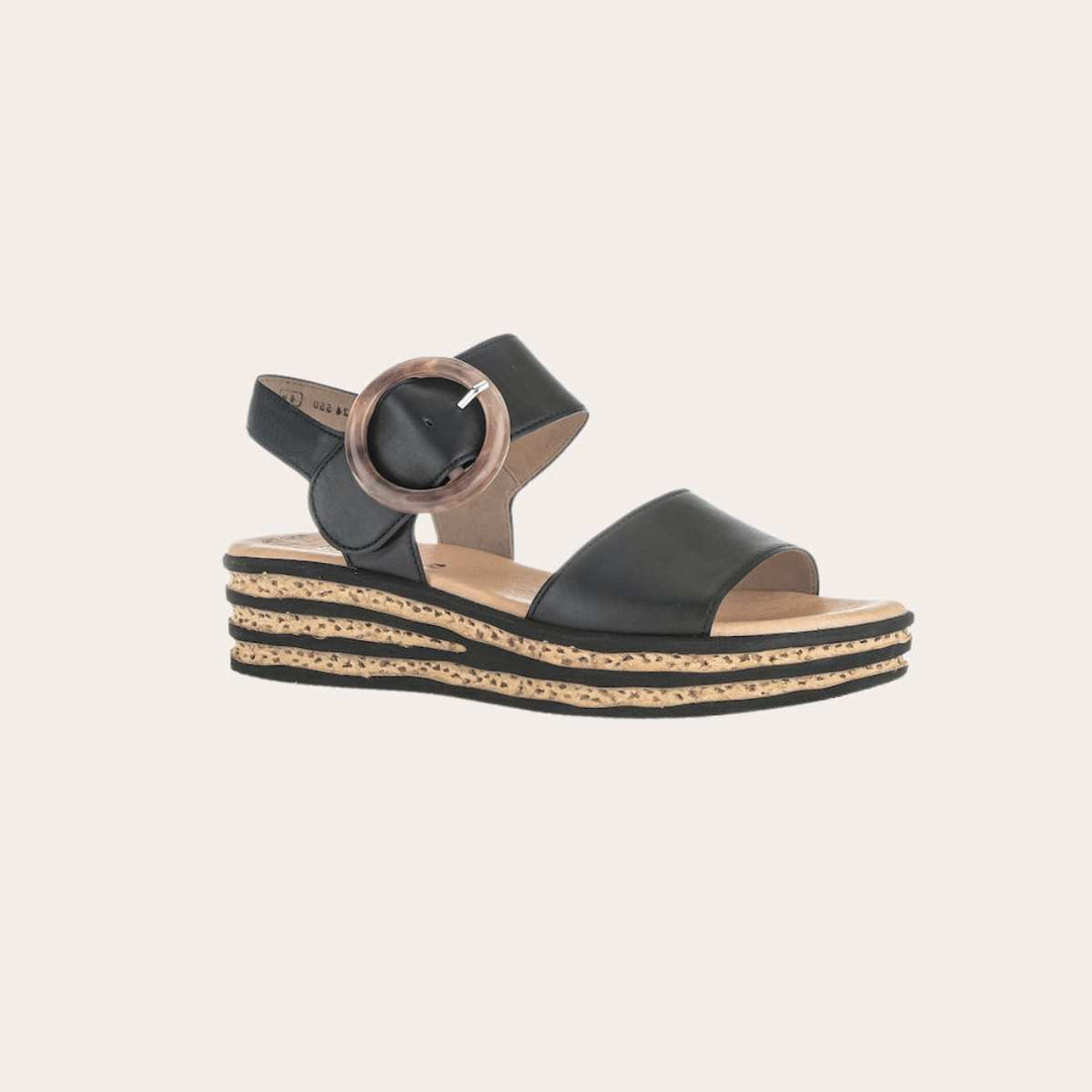 Gabor Nappa Sandal Svart