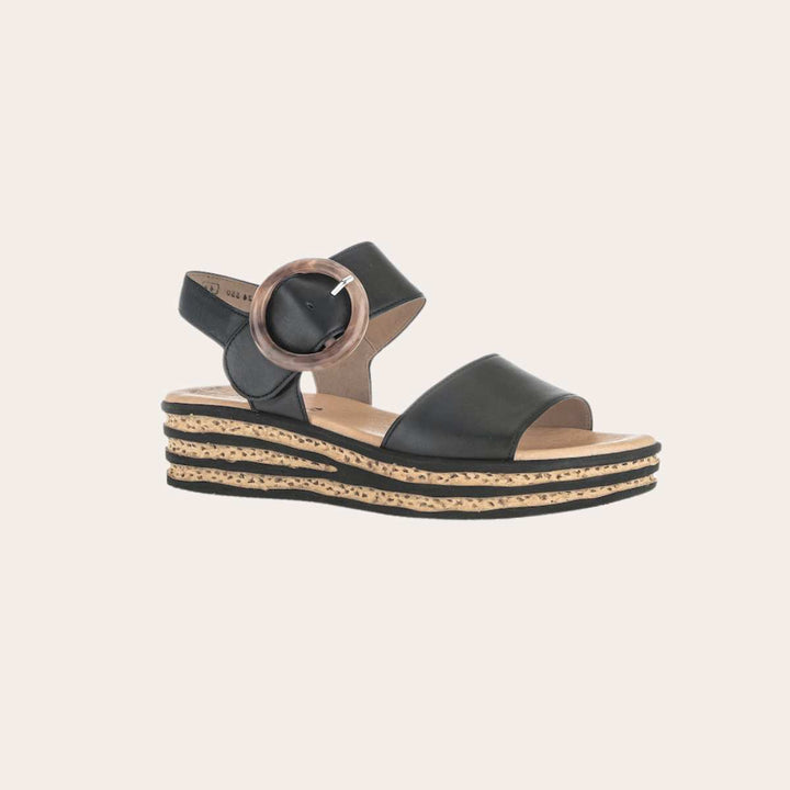 Gabor Nappa Sandal Svart