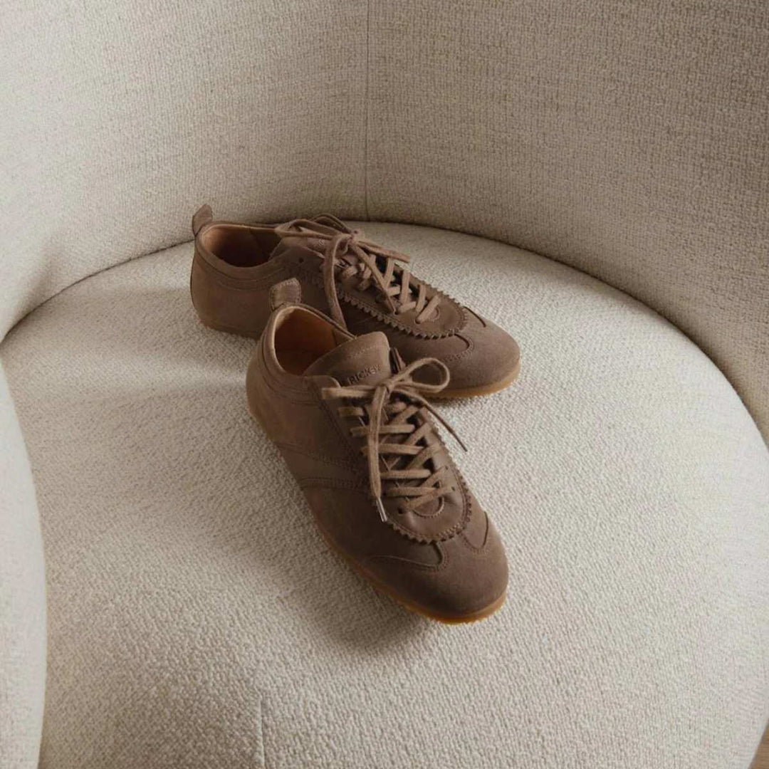 Jim Rickey Ghost Suede Leather Taupe W