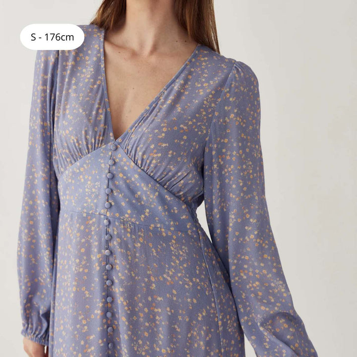 Noella Lilith Maxi Dress Donata Sky Print W