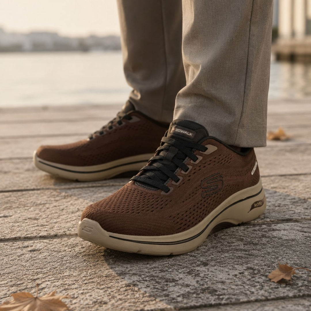 Skechers Go Walk Arch Fit 2.0 Percy Chocolate M