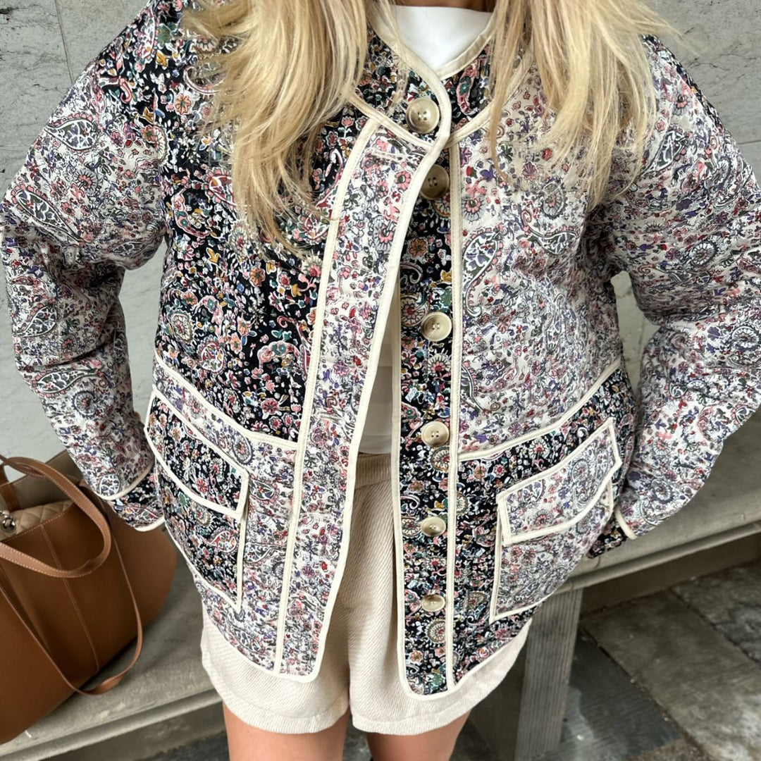 BYIC Emmyic Quilted Jacket Multi Paisley