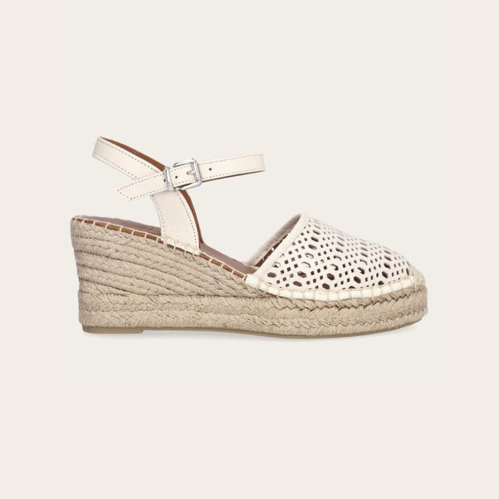 Billie Bi Sandal Kilehæl Off White W
