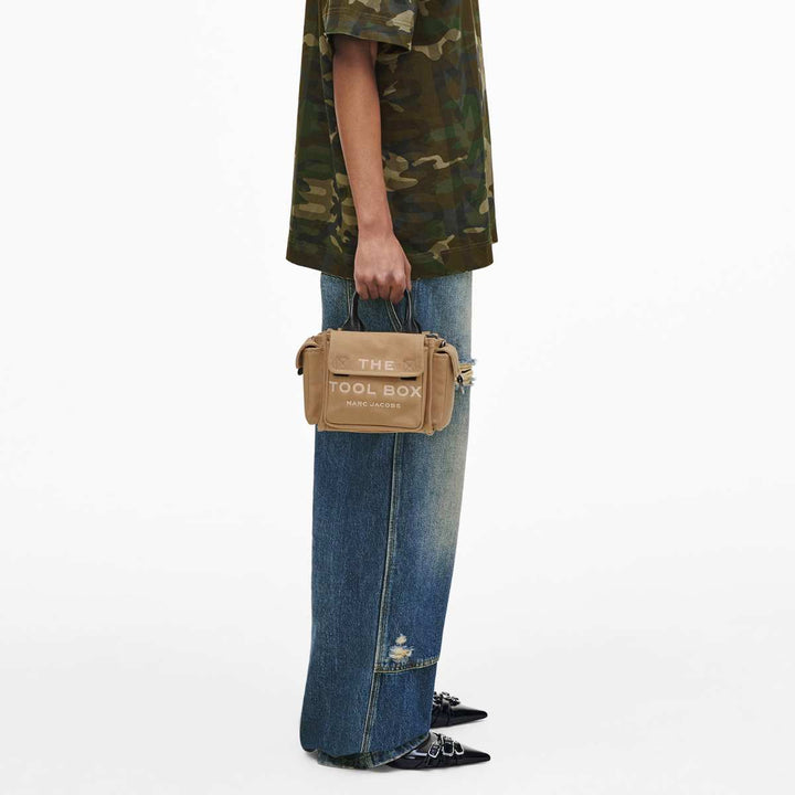 Marc Jacobs The Crossbody Tote Canvas Camel