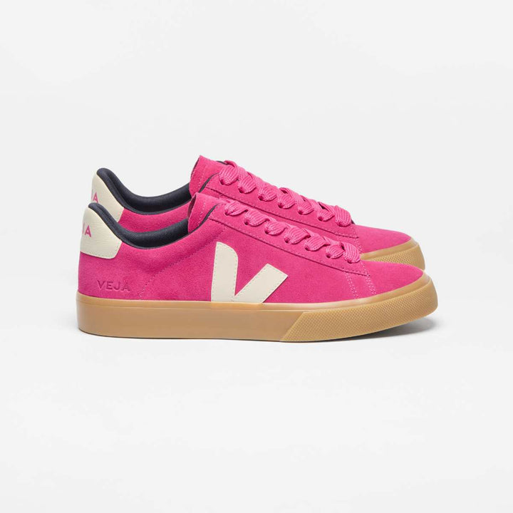 Veja Campo Bold Suede Pink Pierre Natural W