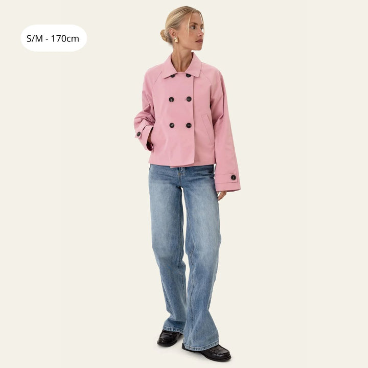 BYIC LunaIC Trenchcoat pink