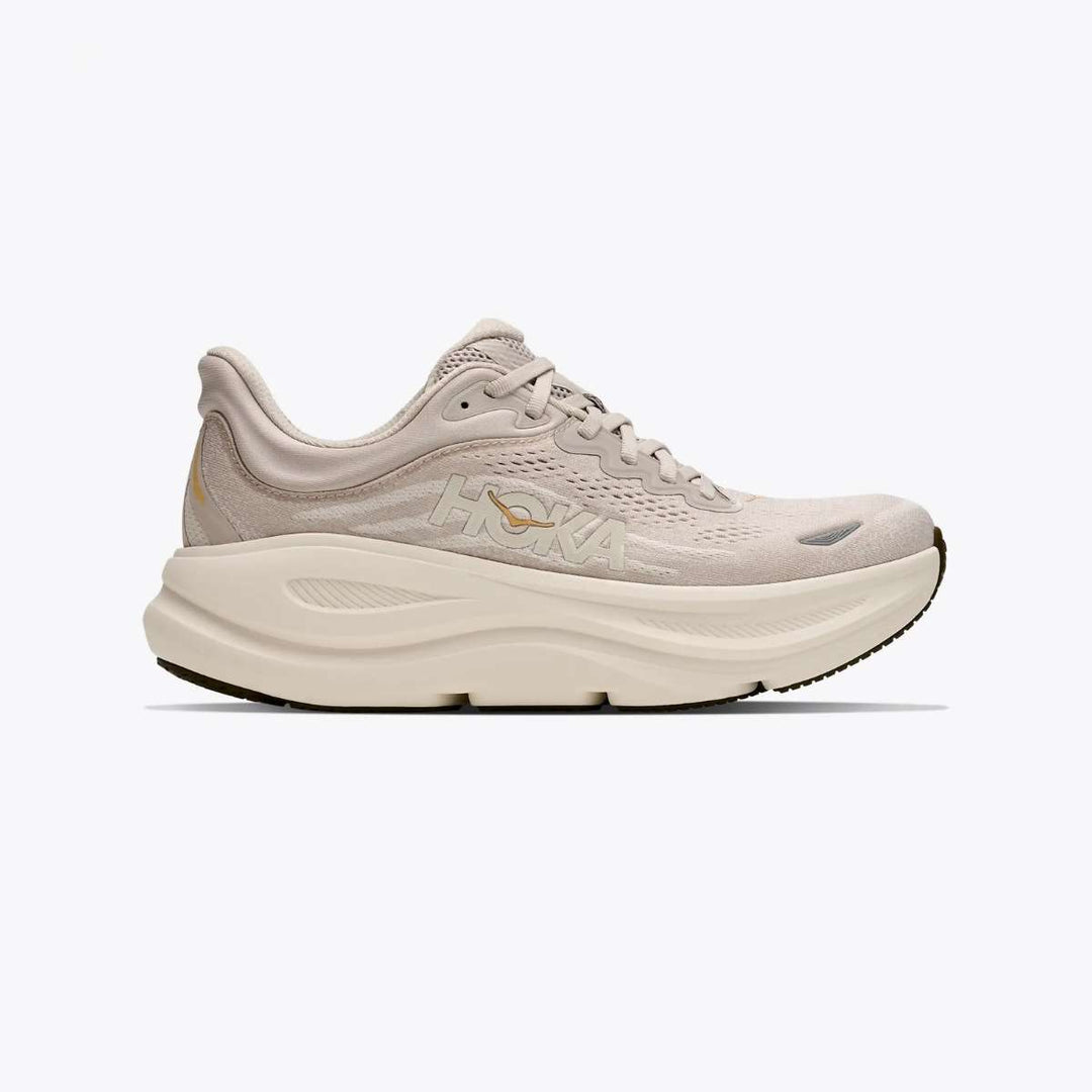 HOKA Bondi 9 River Rock Grey / Alabaster W