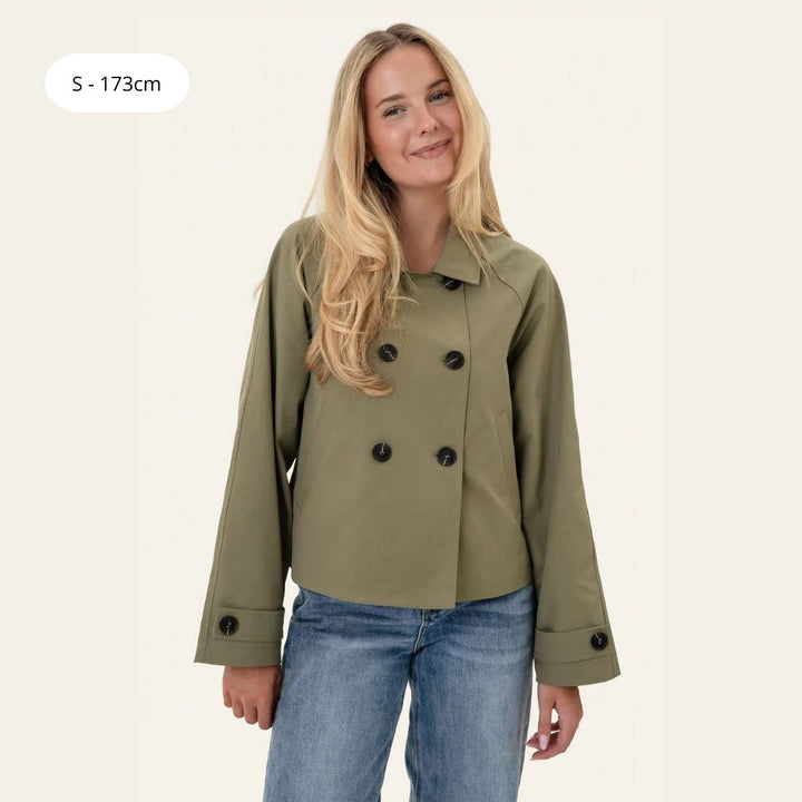 BYIC LunaIC Trenchcoat Dark khaki