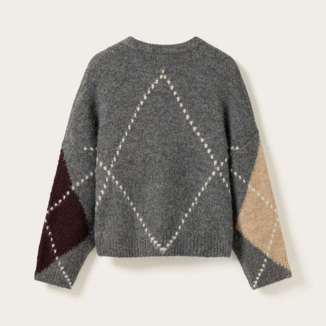 Noella Lai Knit Medium Grey Mel