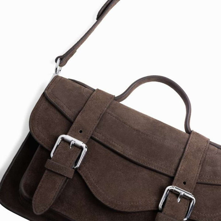 Jim Rickey Scarlett Suede Truffle