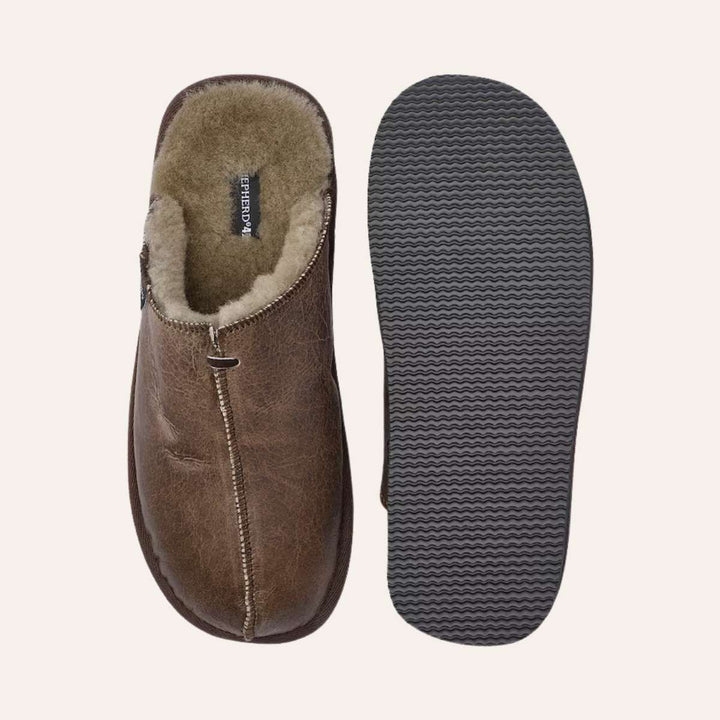 Shepherd Tøffel Hugo Stone Oild Antique M