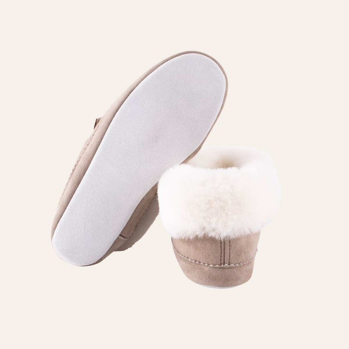 Shepherd Tøffel Emmy Stone/White W