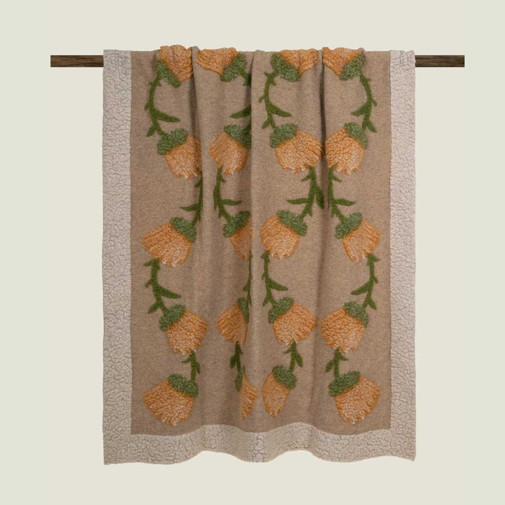 Frati Fane Aprikot Boiled Wool 150x190cm