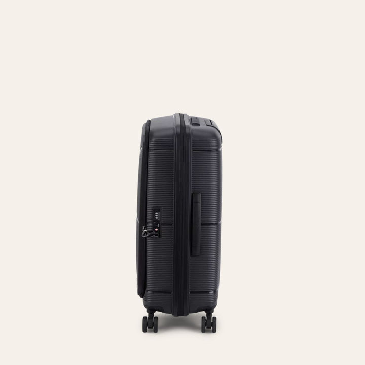 North Pioneer Hong Kong Koffert Medium 67cm Utvidbar Black