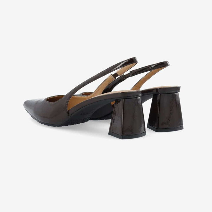 Bianco Biamaralyn Slingback Patent Brown W