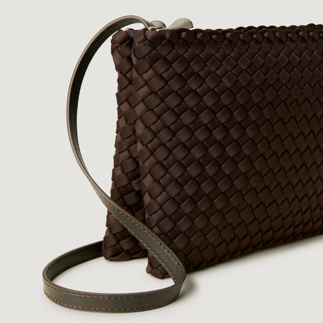 Naghedi Soho Medium Envelope Chocolate