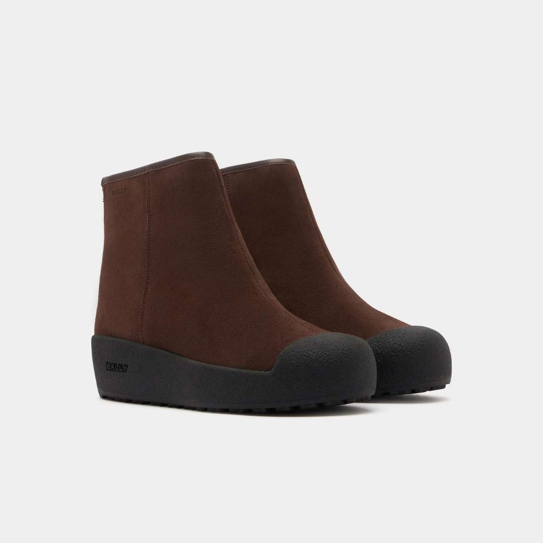 Bally Guard III L Calf Suede Ebano W