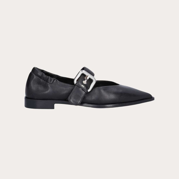 Billie Bi Mokasin Black Nappa W