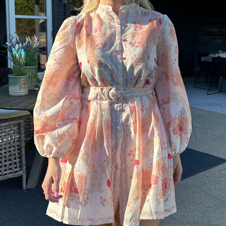 From Paris With Love Bloom Dress Rouge