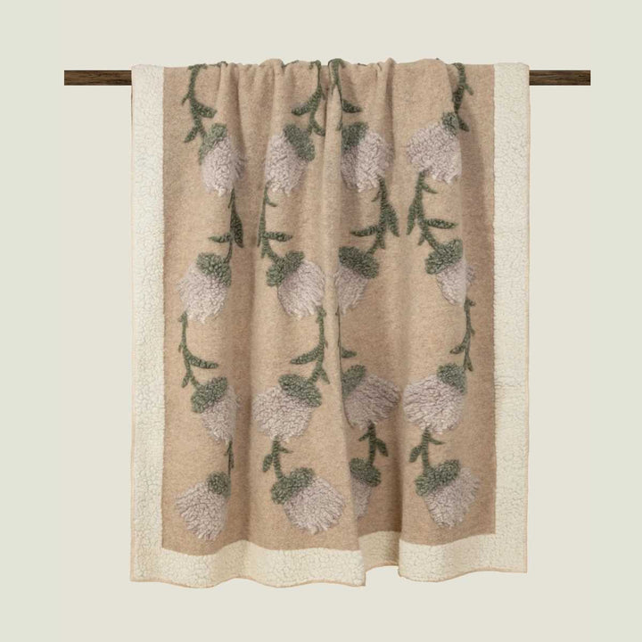 Frati Fane White Boiled Wool 150x190cm