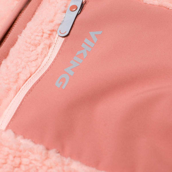 Viking Playtime Pile Midlayer Jakke Pink B