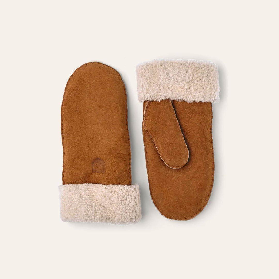 Hestra Sheepskin Mitt Cork