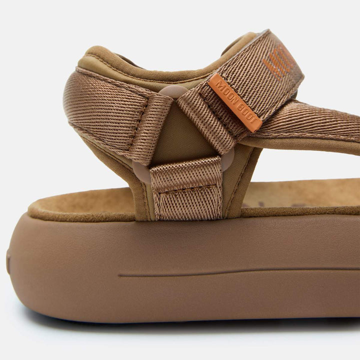 Moon Boot Super Sandal Cognac W