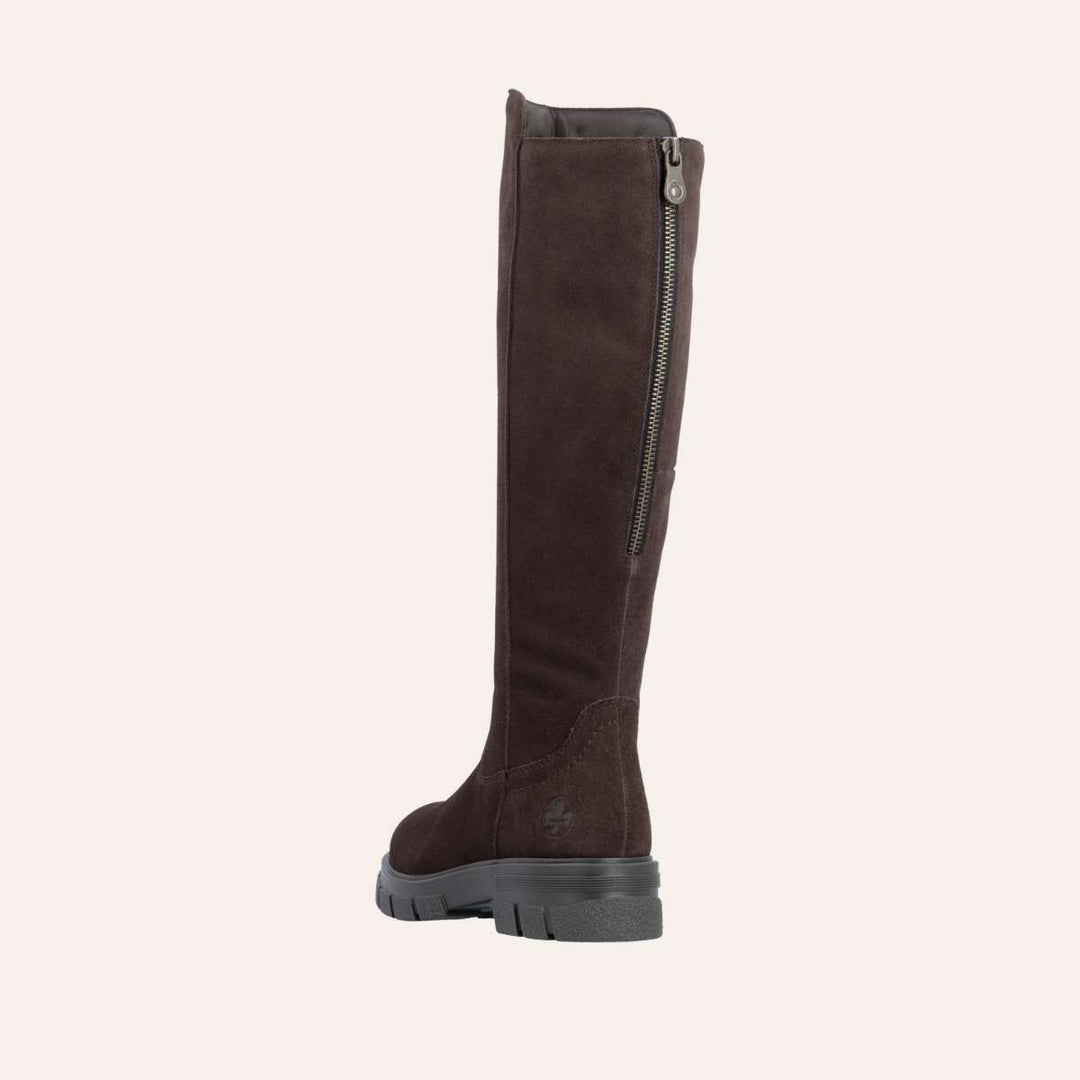 Rieker Høy Støvlett Brown W