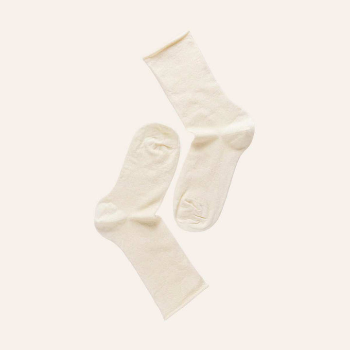 Note Wool Roll Top Off White