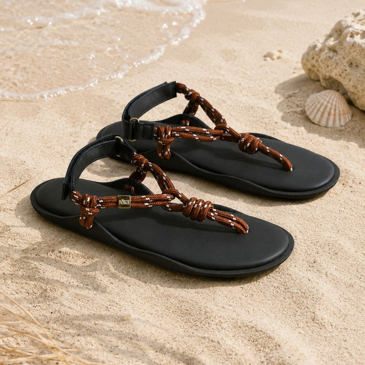 Flòwze FLÒ Ropes Sandal Brown W