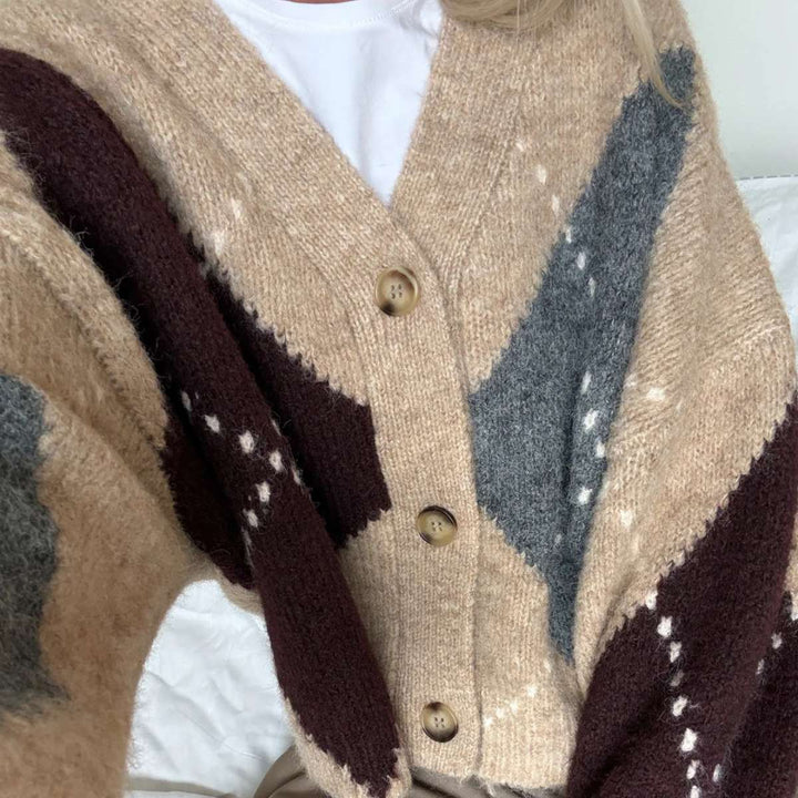 Noella N-Laiana Knit Cardigan Sand Melange