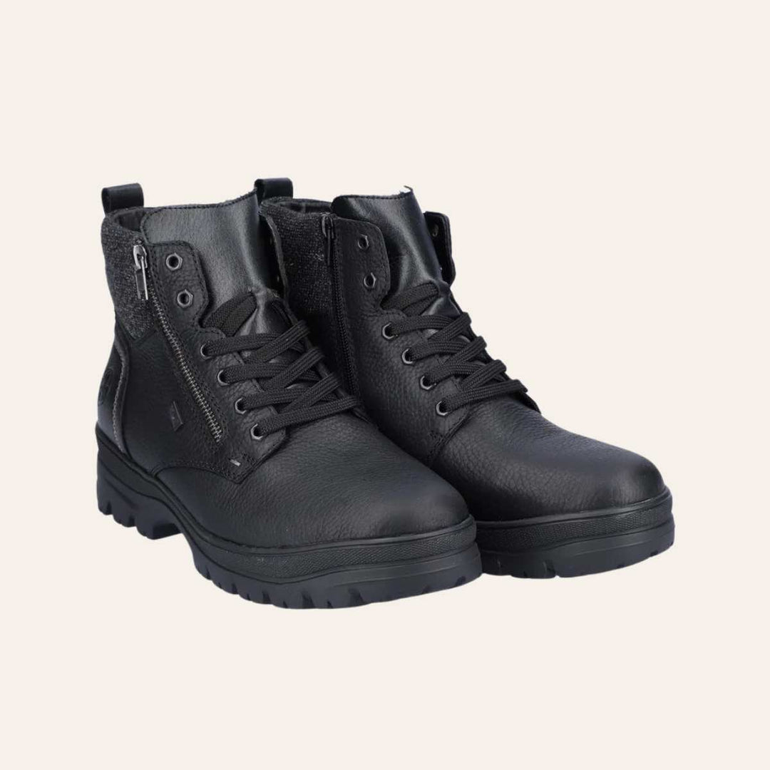 Rieker Piggsko TEX Svart M