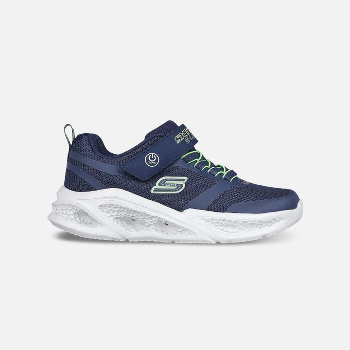 Skechers Meteor-Lights Navy Lime