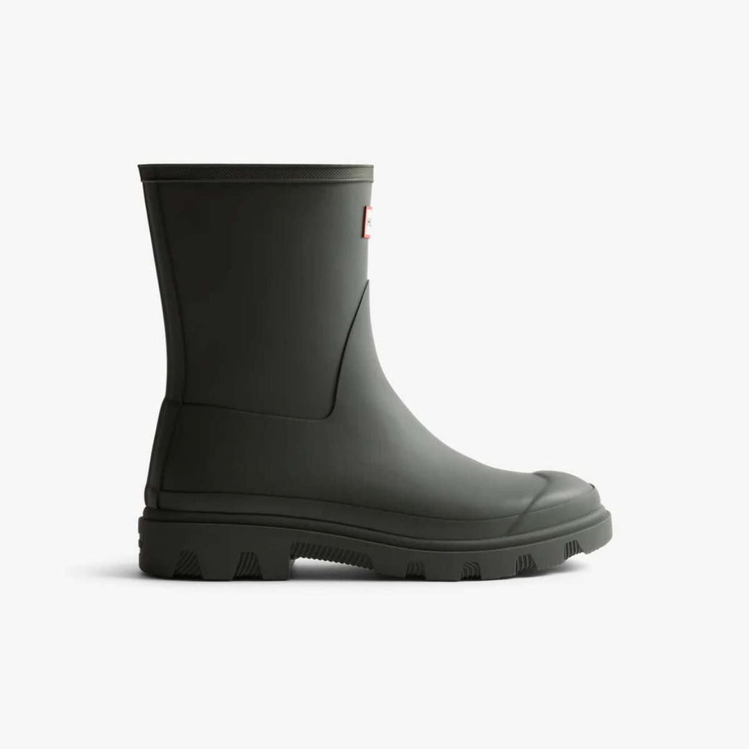 Hunter Downpour Short Boot Dark Olive – kort gummistøvel til høsten