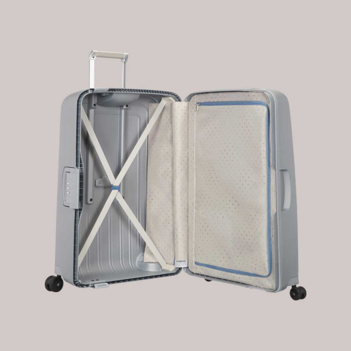 Samsonite S'CURE Spinner 81cm Silver