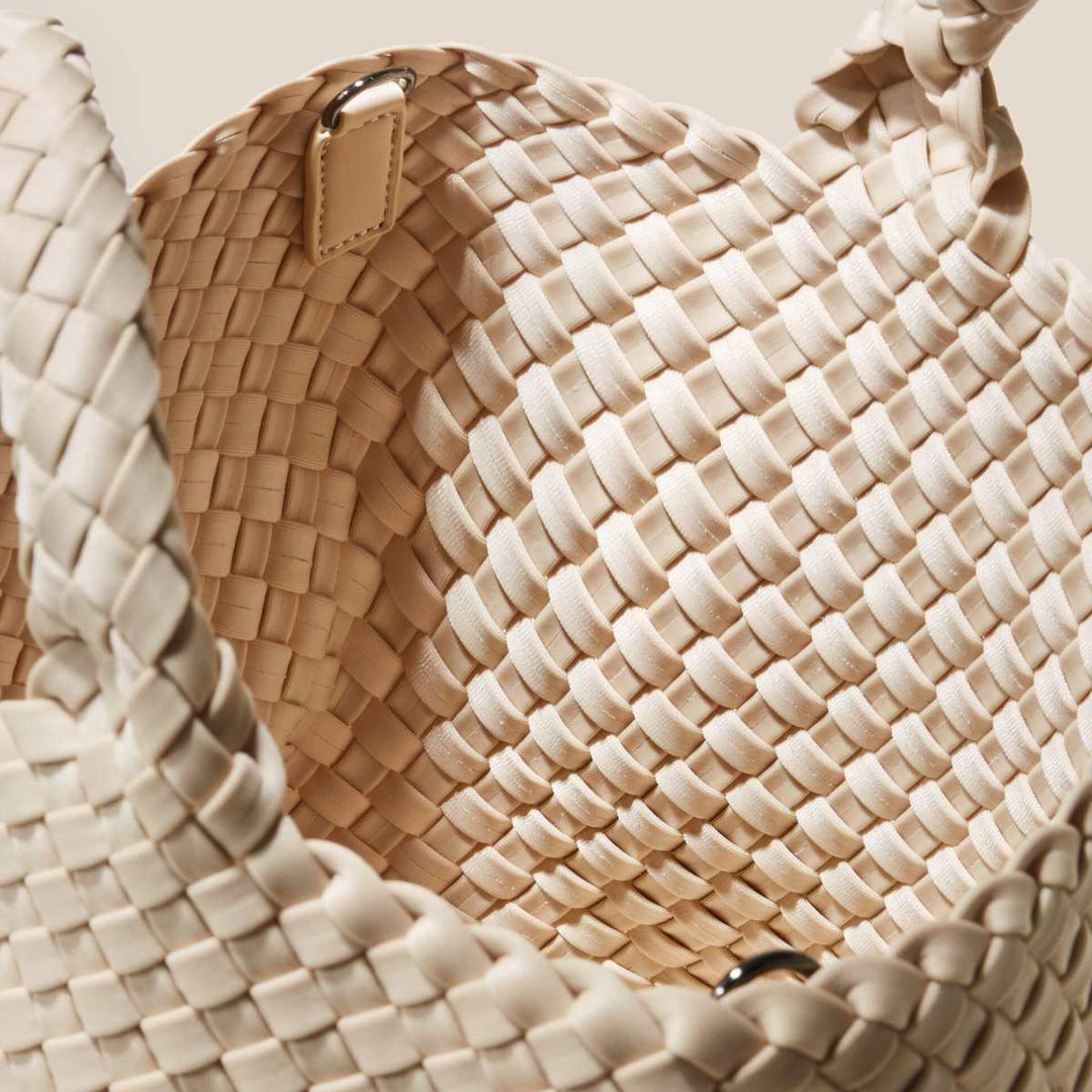 Naghedi St Barths Small Tote Ecru