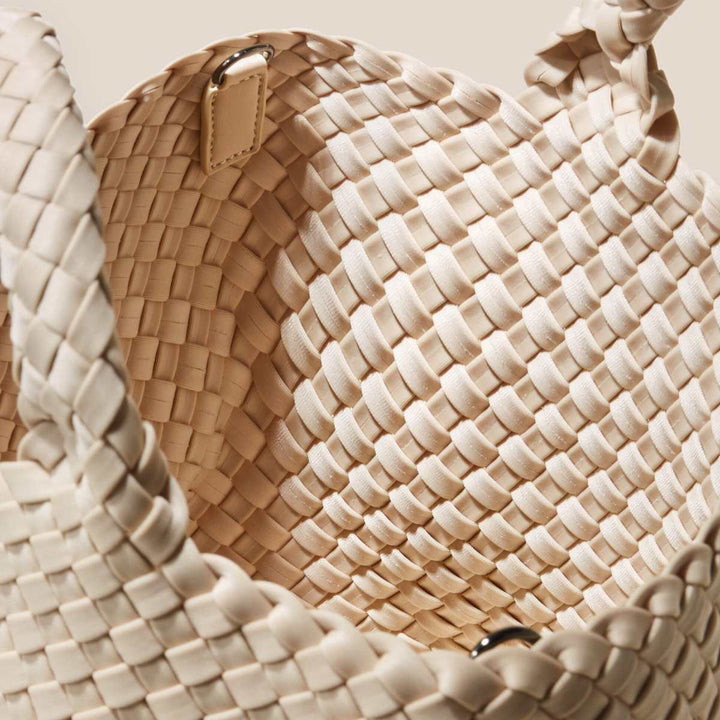 Naghedi St Barths Small Tote Ecru