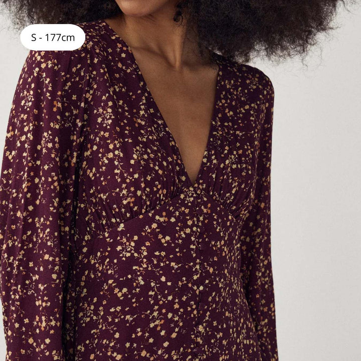 Noella Lilith Maxi Dress Donata Winetasting Print W