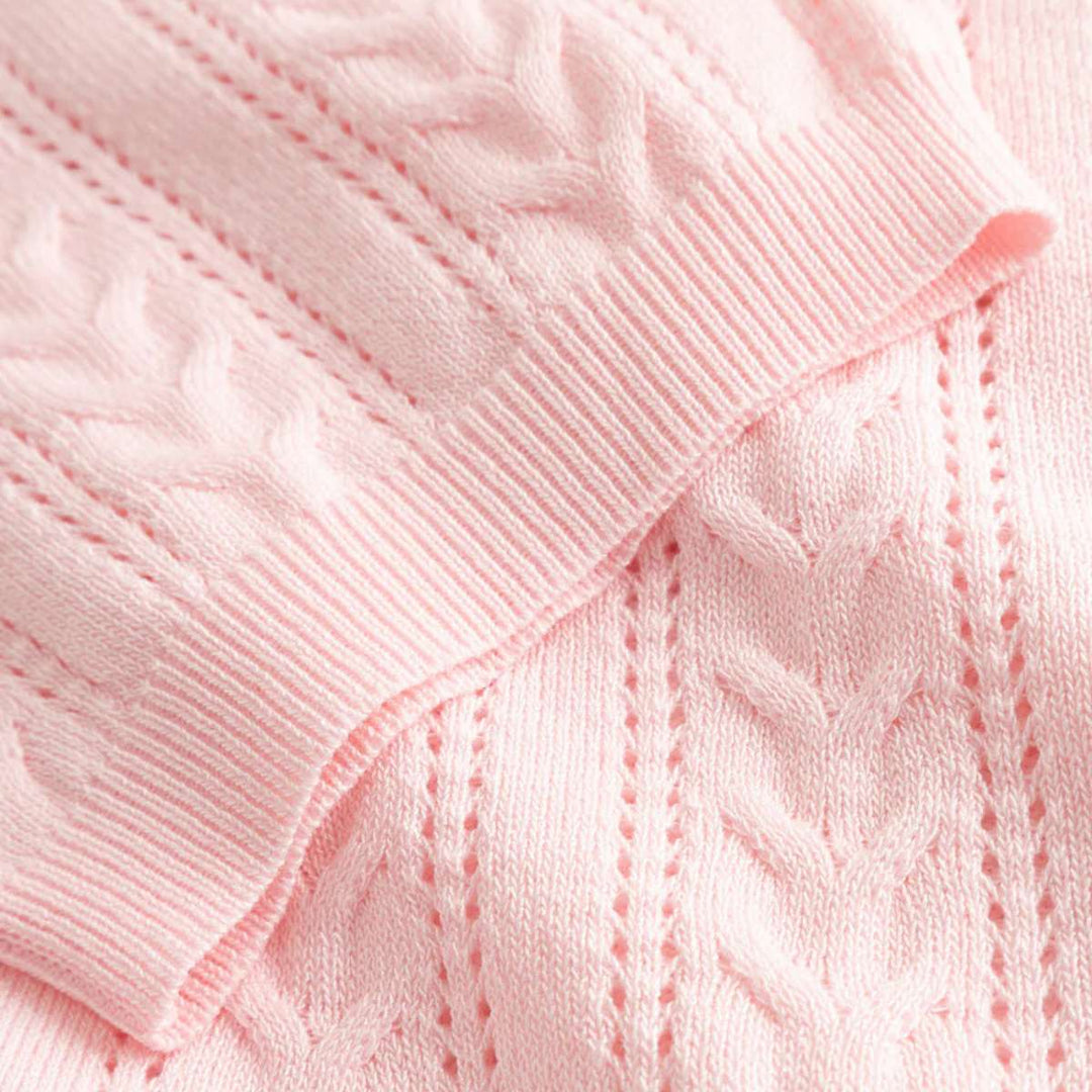 Noella N-Mecca Knit Polo Baby Pink