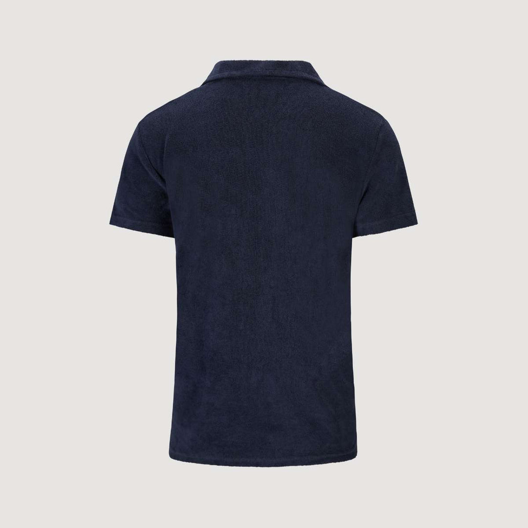 Monel Marius Terry Polo Navy