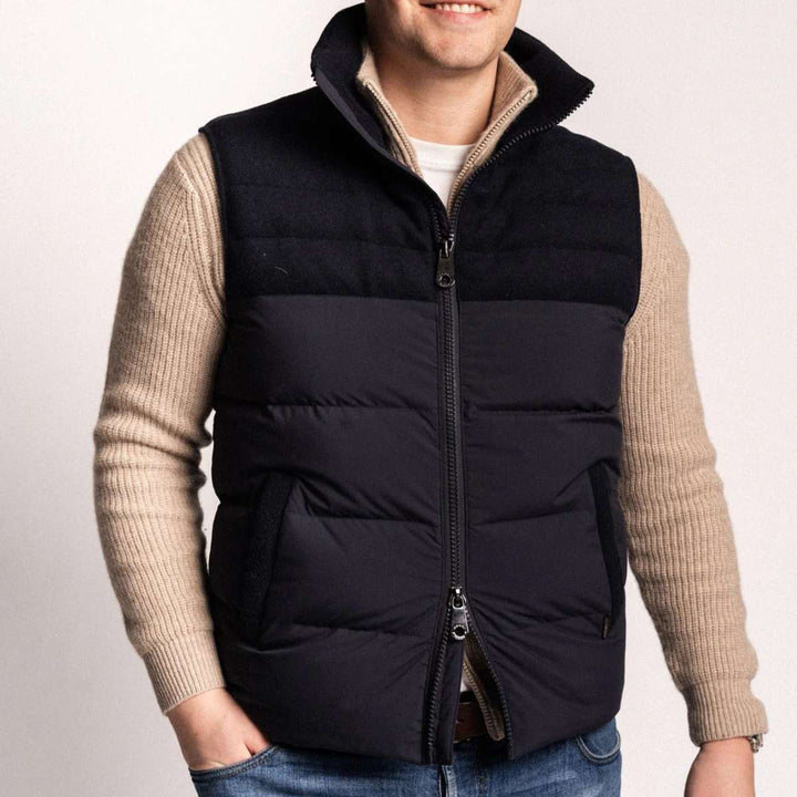 Monel Alex Vest II Midnight Navy