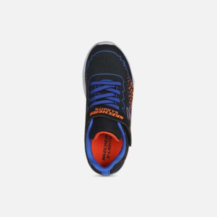 Skechers Boys Vortex 2.0 Black Orange JR