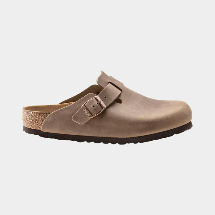 Birkenstock Boston Regular Oiled Leather Tobacco Brown M