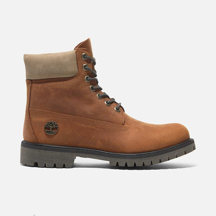 Timberland 6 Inch Lace Waterproof Orange M