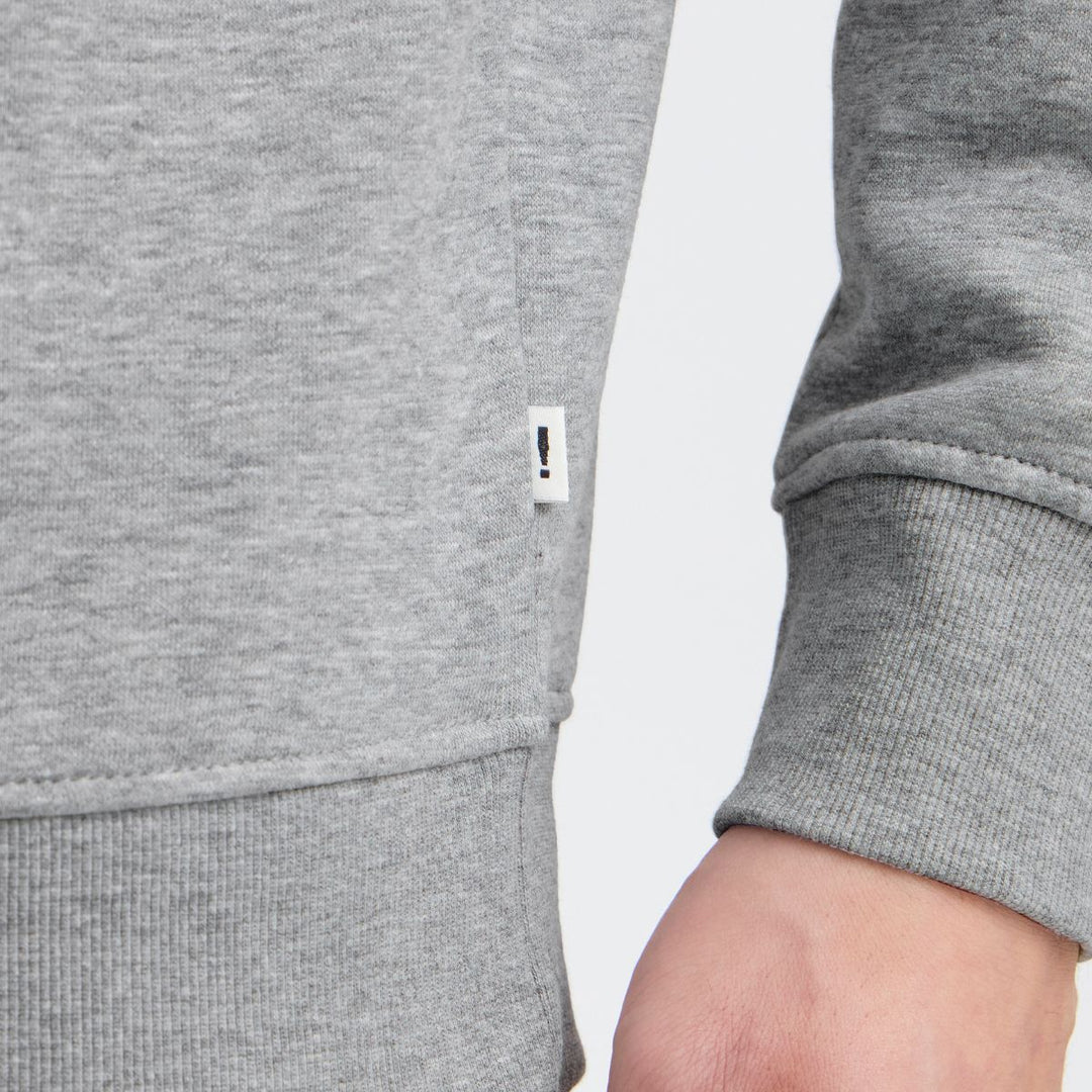 !Solid Sdlenz Crew Sw Light Grey Melange