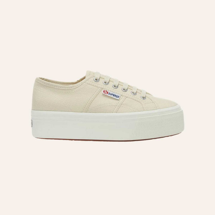 Superga 2790 Platform Beige Eggshell W