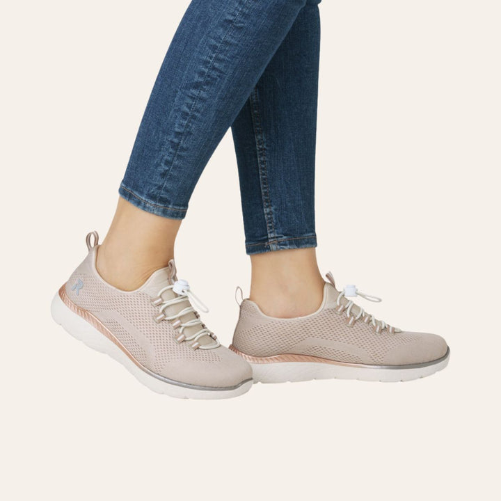 Rieker Damesko Beige W