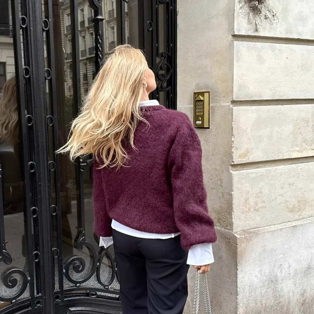 BYIC IdaIC Pullover Bordeaux