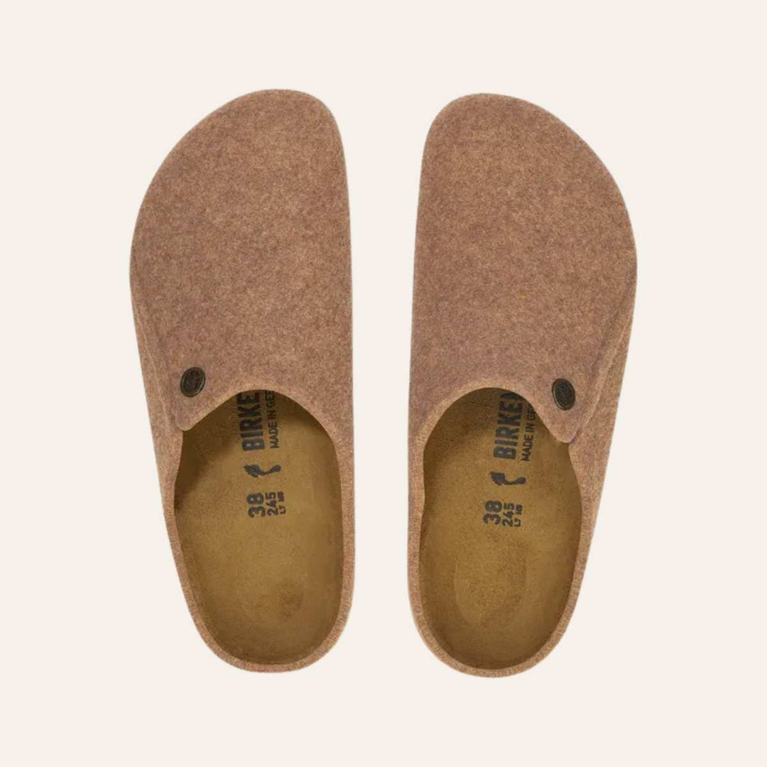 Birkenstock Zermatt Wool Felt Toffee Melange W